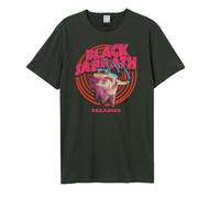 Amplified Maglietta Unisex Band - Black Sabbath - Paranoid, Grigio