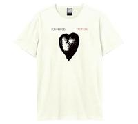 Amplified Maglietta vintage unisex per adulti, classica, One by One, Foo Fighters Cover, bianco, M