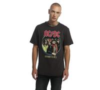 Amplified Men's ACDC-Highway to Hell T-Shirt, Grey (Charcoal Cc), (Size:XL)