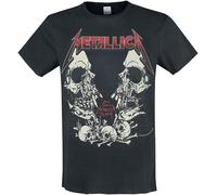 Amplified Metallica Birth School Crew Neck T-Shirt XL Charcoal