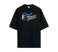 Amplified Michael Jackson Oversized - Maglietta a maniche corte in stile retrò, King Of Pop - Oversize, M