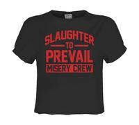 Amplified Misery Crew Maglietta Corta Slaughter To Prevail Donna (GD4157)