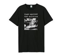 Amplified Monk Fire Maglietta Rage Against the Machine Adulto Unisex (GD3850)