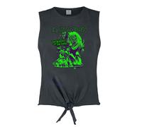 Amplified Neon Beast Top Iron Maiden Senza Maniche Donna (GD2953)