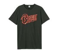 Amplified Neon Sign Maglietta David Bowie Adulto Unisex (GD650)