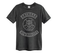 Amplified New York City Maglietta Anthrax Adulto Unisex (GD282)