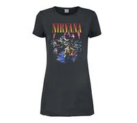 Nirvana Amplified Collection - Live in NYC Donna Miniabito Carbone XL 100% Cotone