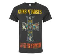 Amplified Official - Guns N Roses maglietta ufficiale a maniche corte (NS4504)