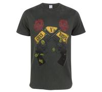 Amplified Official - Maglietta a maniche corte con logo Guns N Roses - (NS4475)