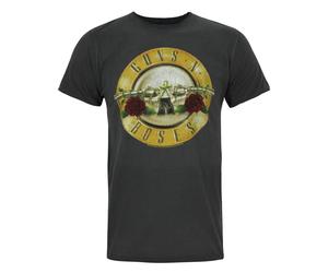 Amplified Official - Maglietta ufficiale con logo dei Guns N Roses (NS4477)