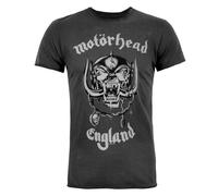 Amplified Official - Maglietta ufficiale dei Motorhead - England - Uomo (NS4470)