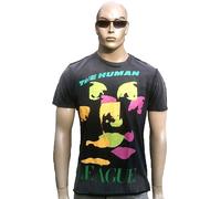 Amplified Official The Human League Faces 80S Rock Star Vintage T-Shirt M L