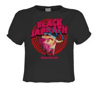 Amplified Paranoid Maglietta Corta Black Sabbath Donna (GD2186)