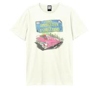 Amplified Pink Cadi Maglietta Bruce Springsteen Adulto Unisex (GD1812)