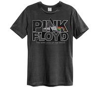 Amplified Pink Floyd Space Pyramid Unisex Charcoal T-Shirt