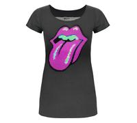 Amplified Pixel Lick Maglietta The Rolling Stones Donna (NS5586)