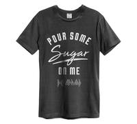 Amplified Pour Some Sugar On Me Maglietta Def Leppard Adulto Unisex