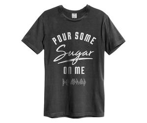Amplified Pour Some Sugar On Me Maglietta Def Leppard Adulto Unisex (GD927)