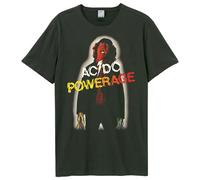 Amplified Powerage Maglietta AC/DC Adulto Unisex (GD1975)