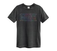 Amplified Rainbow Logo Maglietta Muse Adulto Unisex (GD375)