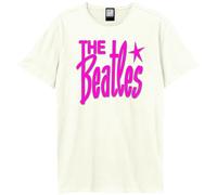 Amplified Retro Logo Maglietta The Beatles Adulto Unisex (GD2234)