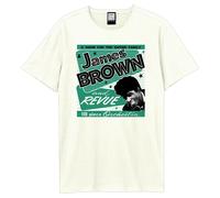 Amplified Retro Revue Maglietta James Brown Adulto Unisex (GD3011)
