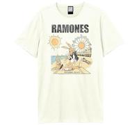 Amplified Rockaway Beach Maglietta Ramones Adulto Unisex