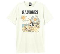 Amplified Rockaway Beach Maglietta Ramones Adulto Unisex (GD1693)