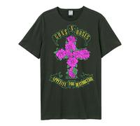 Amplified Rose Cross Maglietta Guns N Roses Adulto Unisex (GD2389)