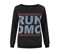 Amplified - Run DMC - Felpa con logo tessuto screziato - Donna (NS4508)