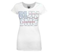 Amplified - Run DMC - Maglietta con strass - Donna (NS4563)
