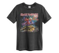 Amplified Run To The Hills Maglietta Iron Maiden Adulto Unisex (GD1385)