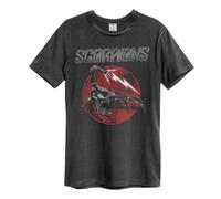 Amplified Scorpion Tail Maglietta Scorpions Adulto Unisex (GD1332)