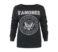 Amplified Seal Felpa Ramones Logo Donna (NS5986)