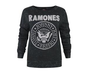 Amplified Seal Felpa Ramones Logo Donna (NS5986)