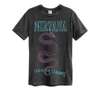 Amplified Serve The Servants Maglietta Nirvana Adulto Unisex (GD1408)