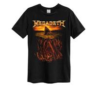 Amplified Shark Nukes Maglietta Megadeth Adulto Unisex (GD3663)