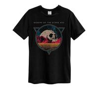 Amplified Skull Planet Maglietta Queens Of The Stone Age Adulto Unisex (GD1576)
