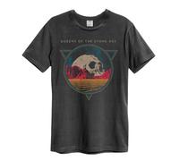Amplified Skull Planet Maglietta Queens Of The Stone Age Adulto Unisex (GD246)