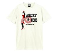 Amplified Smokin' Maglietta Whisky a Go Go Adulto Unisex (GD1983)