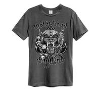 Amplified Snaggletooth Crest Motorhead Maglietta Unisex Adulti (GD135)