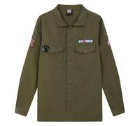 Amplified Sopra Camicia Militare The Rolling Stones Uomo (GD1815)