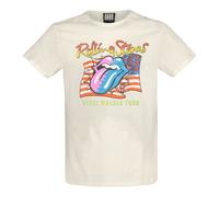 Amplified Steel Wheels Maglietta The Rolling Stones Adulto Unisex (GD448)