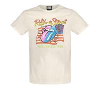 Amplified Steel Wheels Maglietta The Rolling Stones Adulto Unisex (GD685)