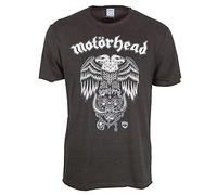 Amplified - T-Shirt - Collo a U - Maniche Corte - Uomo Charcoal/Ash/Anthracite Large