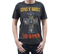 Amplified T-Shirt Guns N Roses-Appetite for Destruction XXL Grey (Charcoal Cc)