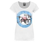 Amplified - The Jam - Maglietta a maniche corte con logo - Donna (NS4510)