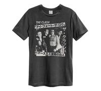 Amplified Tour Poster Maglietta The Clash Adulto Unisex (GD1614)