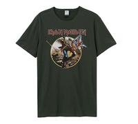 Amplified Trooper Iron Maiden Maglietta Unisex Adulti (GD137)