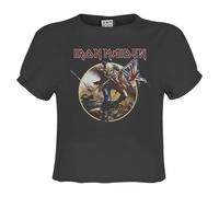 Amplified Trooper Maglietta Corta Iron Maiden Donna (GD2773)
